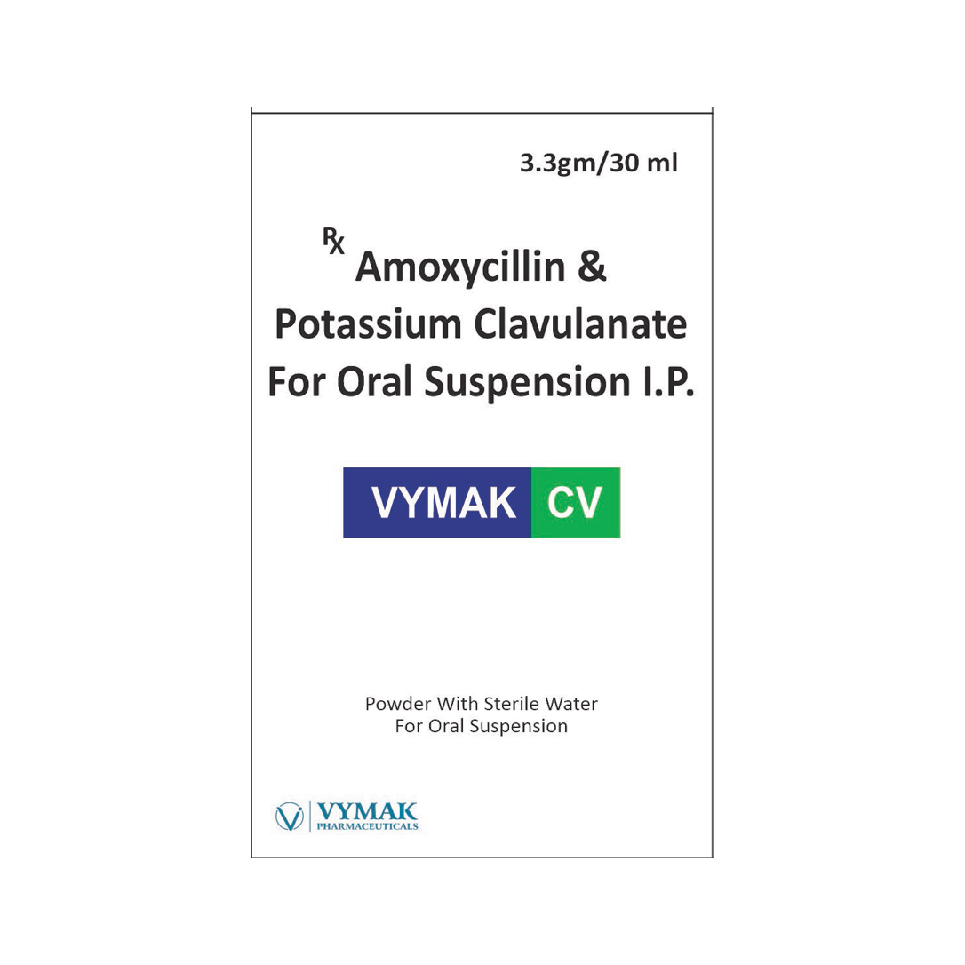 Vymak CV Dry Syrup (Amoxycillin 200mg & Pot. Clavulanate 28.5mg)