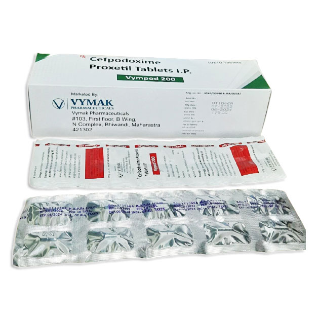 Vympod 200 (Cefpodoxime Proxetil 200mg)